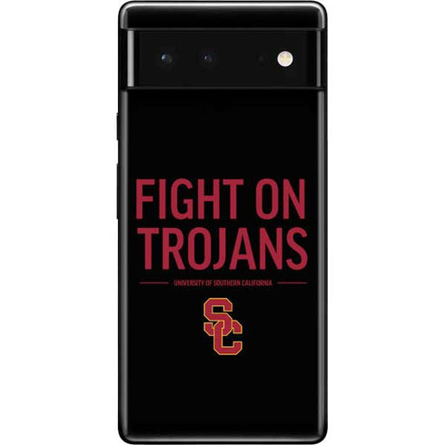 University of Southern California Fight On Trojans Google Pixel 6 Skin